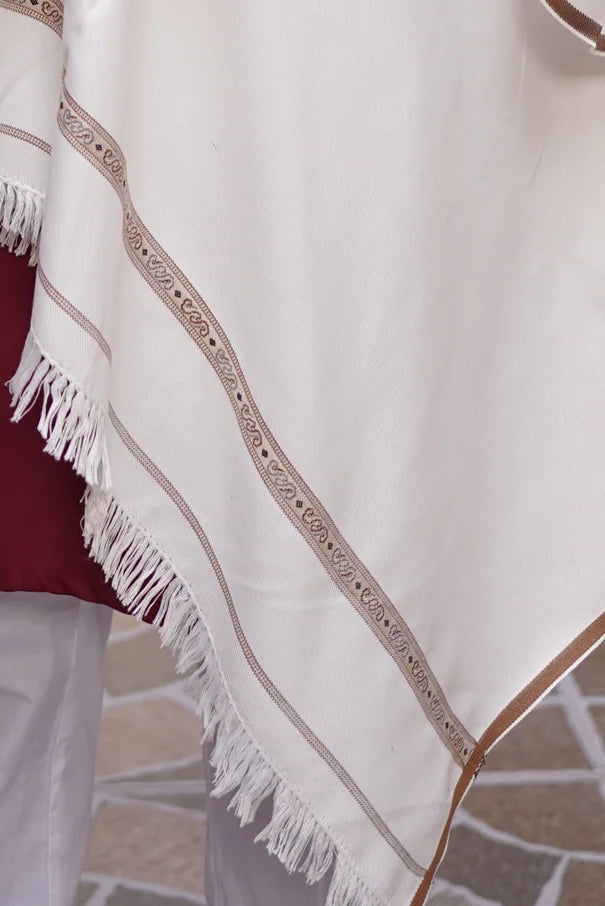 Kashmiri Serenity Polyester Shawl