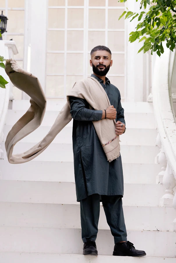 Mardana Multicolor Wool Shawl