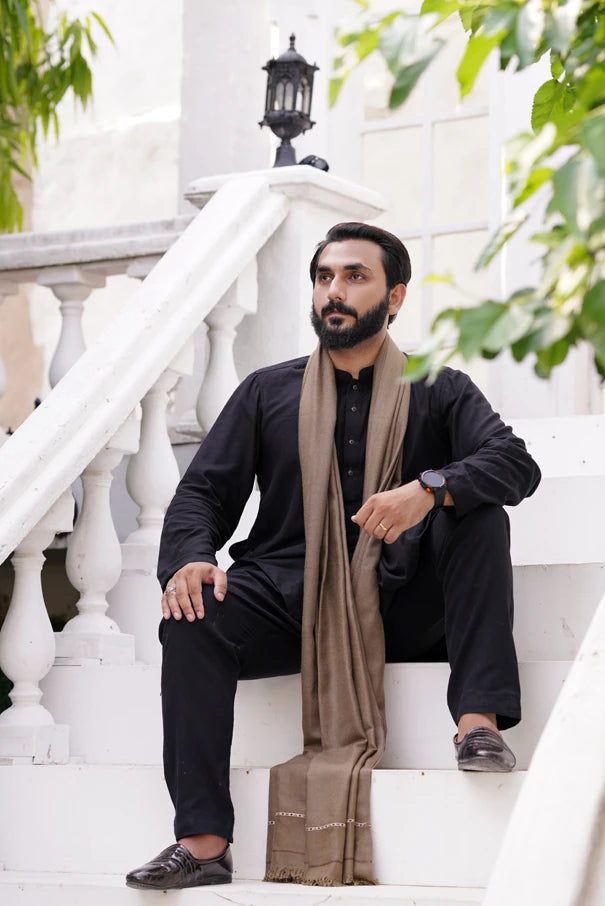 Light Weight Woolen Shawl for Men