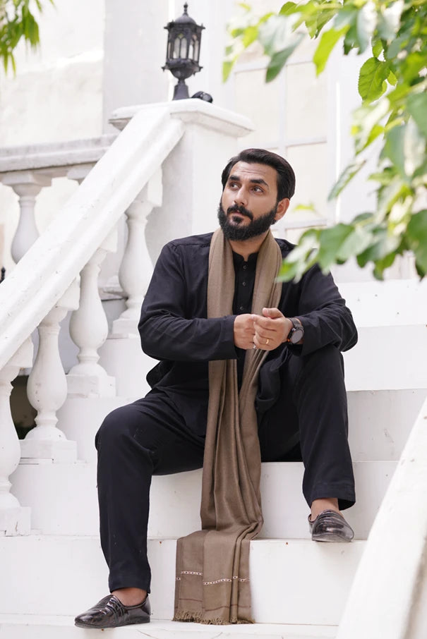 Light Weight Woolen Shawl for Men