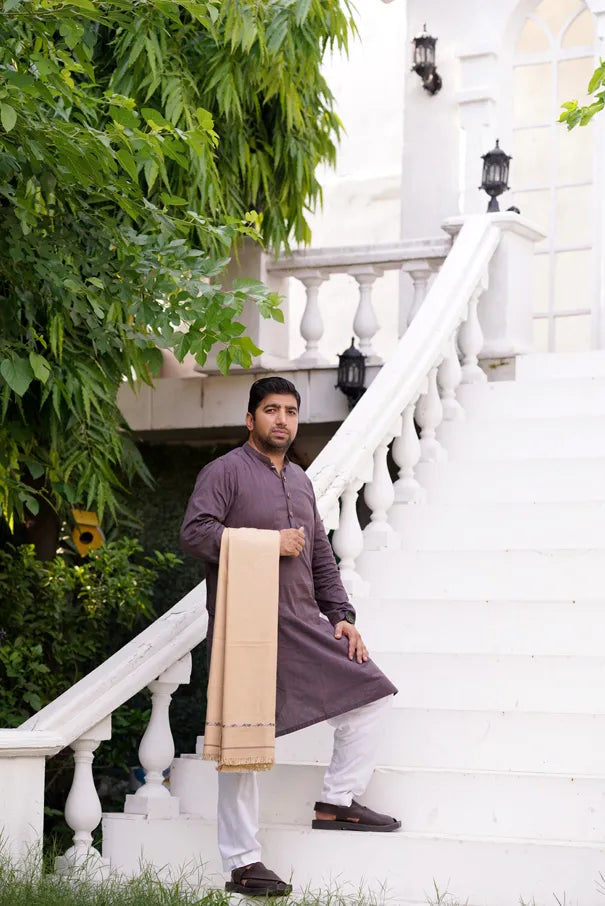 Elegant Heritage Pakistani Men Shawl