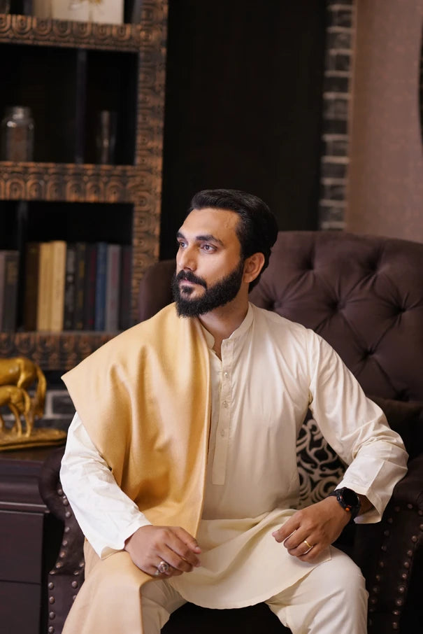 Multicolor Bail Men Shawl